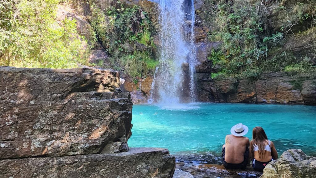 Melhor cachoeira da Chapada dos Veadeiros é a Santa Bárbara